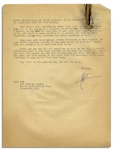 Hunter S. Thompson Letter Signed ''HST'', One of His First From South America in 1960 -- ''...Once I get a beach house and a scooter, heaven will be within my grasp...''